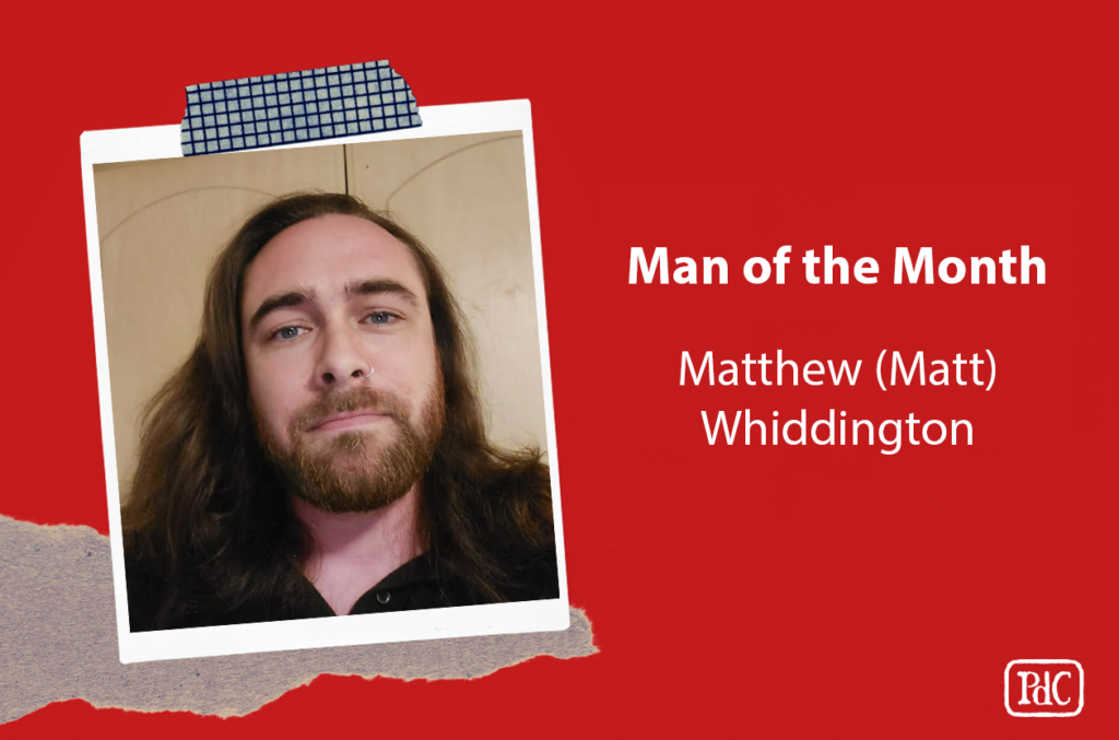 Matt Whiddington Man of the Month